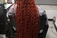 half-conrows-half-boho-braids