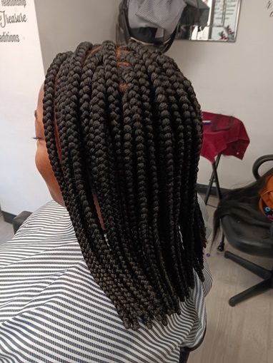 short box braid